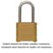 Master Lock Master Lock 1.13 in. H X 2 in. W X 6.5 in. L Steel 4-Digit Combination Combination Padlock 875DLH - alternate 2